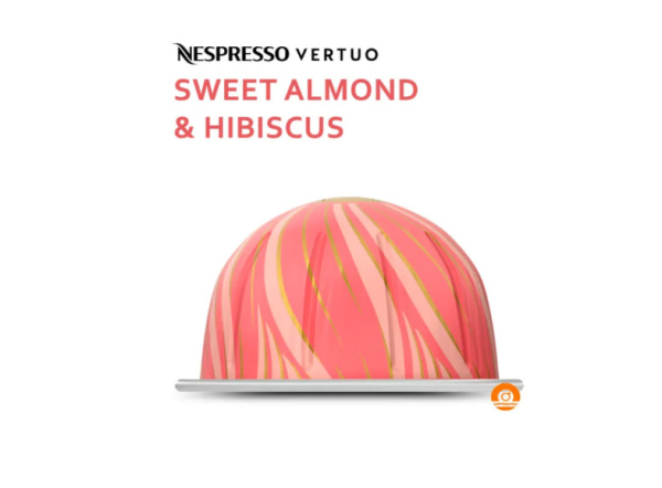 Кофе в капсулах Nespresso Vertuo Sweet Almond & Hibiscus​, 10 шт 230 мл в магазине ТеаКофее, фото