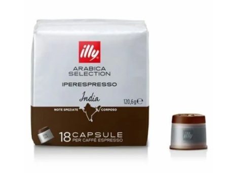 Кофе в капсулах Illy Iperespresso India, 18 капсул