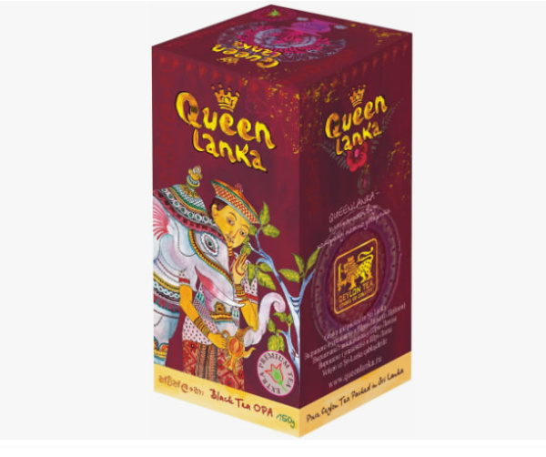Чай QUEEN LANKA OPA 150 гр. картон в магазине ТеаКофее Чай QUEEN LANKA OPA 150 гр. картон в магазине ТеаКофее, фото