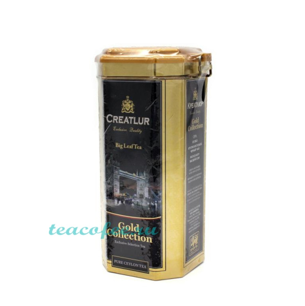 Чай Creatlur Gold Collection 200 гр. (ж/б) в магазине ТеаКофее Чай Creatlur Gold Collection 200 гр. (ж/б) в магазине ТеаКофее, фото