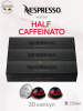 Кофе в капсулах Nespresso Vertuo Half Caffeinato, 3 тубы - 30 капсул
