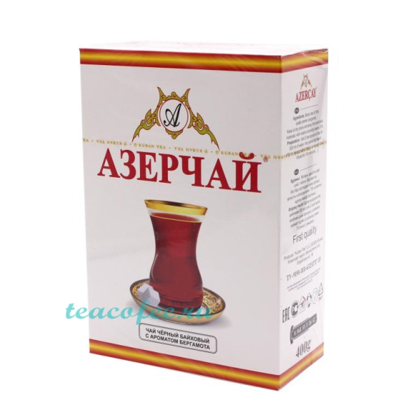 Чай Azercay с бергамотом 400 гр. в магазине ТеаКофее Чай Azercay с бергамотом 400 гр. в магазине ТеаКофее, фото