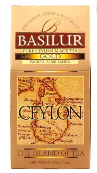 Чай Basilur Gold черный 100 гр. в магазине ТеаКофее Чай Basilur Gold черный 100 гр. в магазине ТеаКофее, фото
