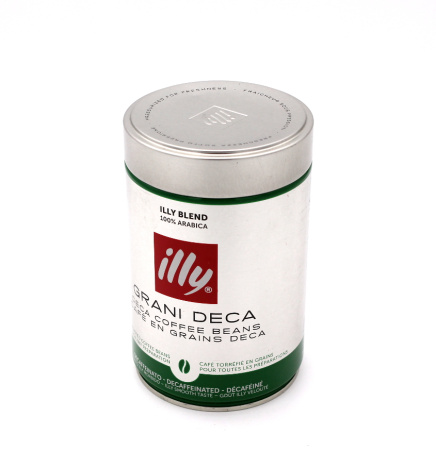 Кофе в зернах Illy Espresso средней обжарки без кофеина 250 гр. 