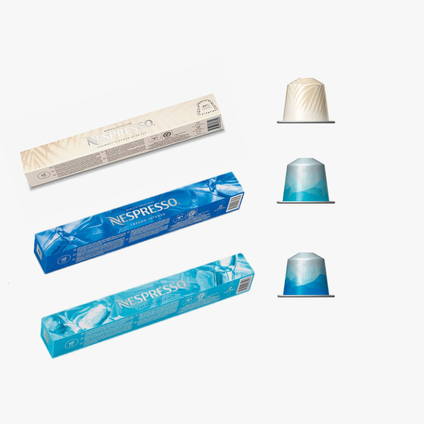 Кофе в капсулах Nespresso Barista Three flavors, 40 ml, 30 капсул в магазине ТеаКофее, фото