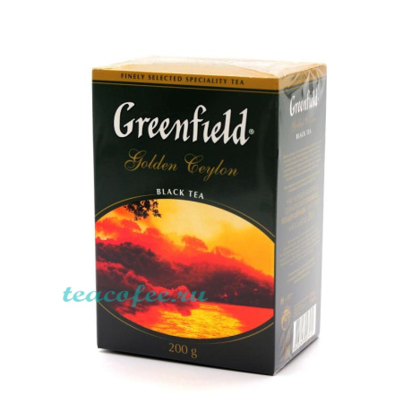 Чай Greenfield Golden Ceylon 200 гр. 