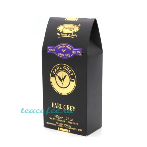 Чай Premier`s Earl Grey 100 гр. в магазине ТеаКофее Чай Premier`s Earl Grey 100 гр. в магазине ТеаКофее, фото