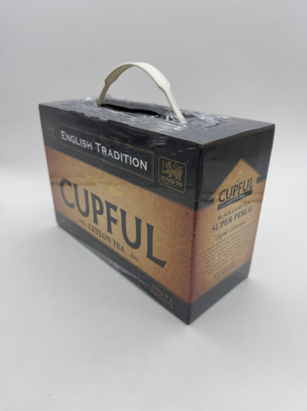 Чай Cupful English Tradition Super Pekoe черный 1 кг (250 гр x 4 шт) в магазине ТеаКофее Чай Cupful English Tradition Super Pekoe черный 1 кг (250 гр x 4 шт) в магазине ТеаКофее, фото