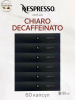 Кофе в капсулах Nespresso Vertuo Double Espresso Chiaro Decaffeinato, 6x10 шт
