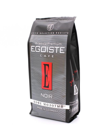 Кофе молотый Egoiste Noir 250 гр.  Кофе молотый Egoiste Noir 250 гр.