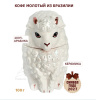 Кофе "GET&JOY" Кофейница керамическая - Символ года, Овечка, бежевая, 100 гр.