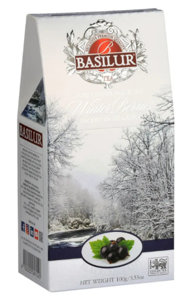Чай черный Basilur Winter Berries Черная Смородина, 100 гр. в магазине ТеаКофее Чай черный Basilur Winter Berries Черная Смородина, 100 гр. в магазине ТеаКофее, фото