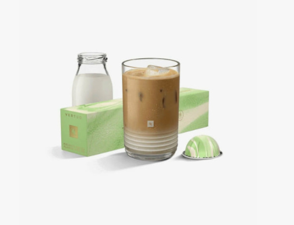 Кофе в капсулах Nespresso Vertuo Pistachio Vanilla Flavour Over ice, 80ml в магазине ТеаКофее Кофе в капсулах Nespresso Vertuo Pistachio Vanilla Flavour Over ice, 80ml в магазине ТеаКофее, фото