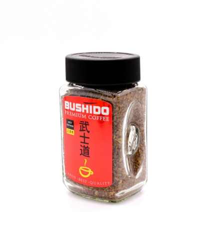 Кофе растворимый Bushido Red Katana 100 гр. (стекло) 