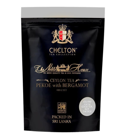 Чай Chelton The Noble House Super Pekoe черный с бергамотом 400 гр. (м/у) 