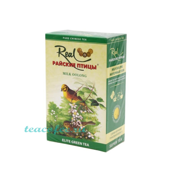 Чай Real Райские Птицы Milk Oolong зеленый 150 гр. в магазине ТеаКофее Чай Real Райские Птицы Milk Oolong зеленый 150 гр. в магазине ТеаКофее, фото