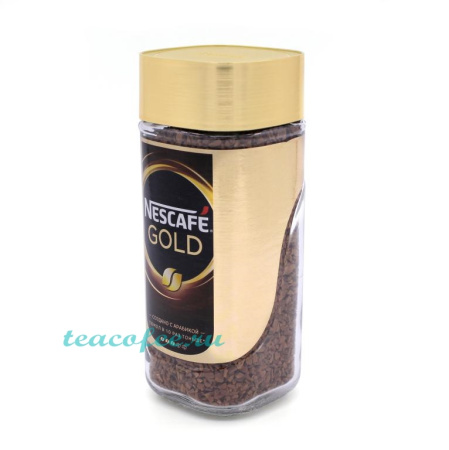Кофе растворимый Nescafe Gold 95 гр. (стекло Россия) 