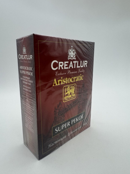 Чай Creatlur Aristocratic Super Pekoe 250 гр. в магазине ТеаКофее Чай Creatlur Aristocratic Super Pekoe 250 гр. в магазине ТеаКофее, фото