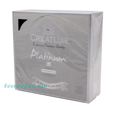Чай Creatlur Platinum 100 пакетиков  Чай Creatlur Platinum 100 пакетиков