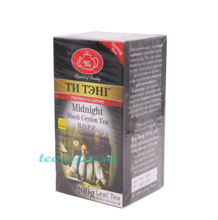 Чай Ти Тэнг Midnight (Для полуночников) черный 200 гр. 