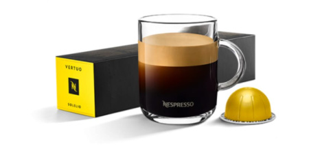 Кофе в капсулах Nespresso Vertuo, бленд Solelio, 230 ml,10 капсул 