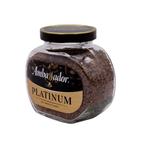 Кофе растворимый Ambassador  Platinum 95 гр. (стекло) 