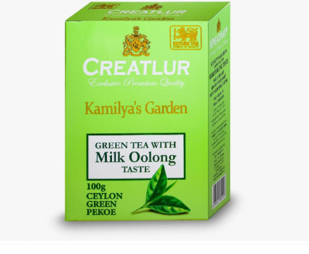 Чай Creatlur Kamiliya`s Garden Green tea With Milk Oolong 100 гр. 