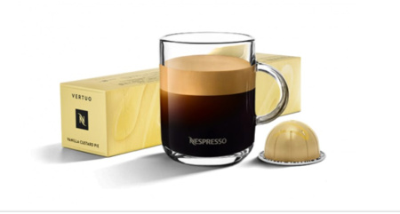 Кофе в капсулах Nespresso Vertuo, бленд  Sweet Vanilla, 230 ml, 10 капсул 