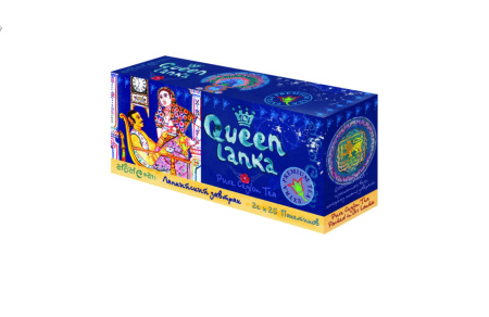 Чай QUEEN LANKA "Ланкийский завтрак" 25 пакетов
