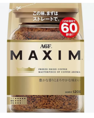 Кофе AGF Maxim японский растворимый, 120 гр