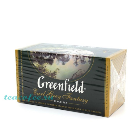Чай Greenfield Earl Grey Fantasy 25 пакетиков 
