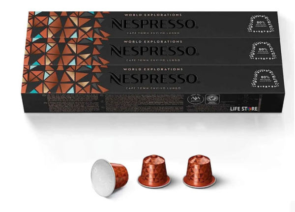 Кофе в капсулах Nespresso Cape Town Envivo Lungo, 30 капсул в магазине ТеаКофее, фото