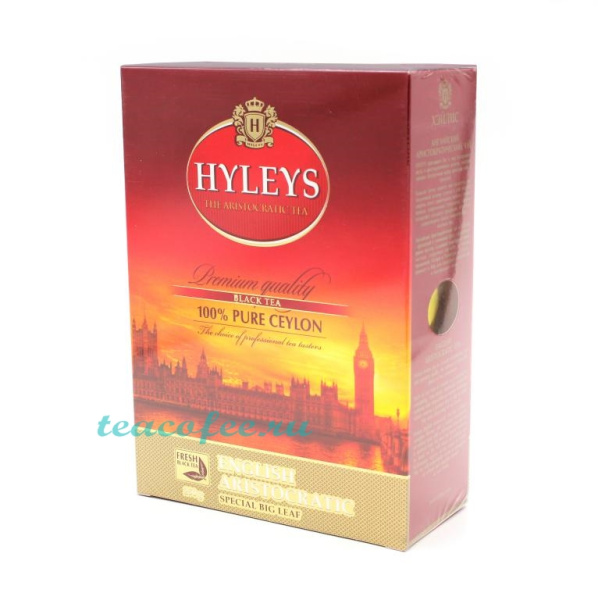 Чай Hyleys English Aristocratic черный 250 гр. в магазине ТеаКофее Чай Hyleys English Aristocratic черный 250 гр. в магазине ТеаКофее, фото