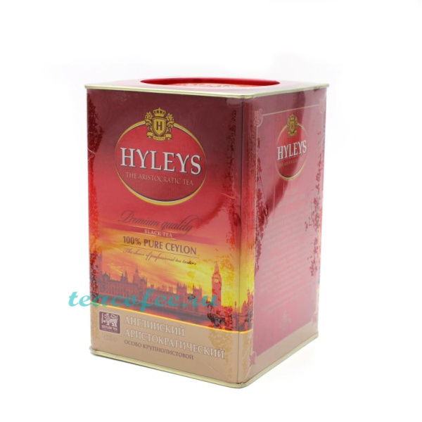 Чай Hyleys English Aristocratic черный 400 гр. (ж/б) в магазине ТеаКофее Чай Hyleys English Aristocratic черный 400 гр. (ж/б) в магазине ТеаКофее, фото