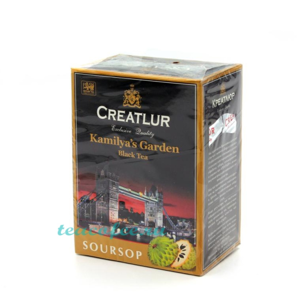 Чай Creatlur Kamiliya`s Garden Soursop Flavor черный 100 гр. в магазине ТеаКофее Чай Creatlur Kamiliya`s Garden Soursop Flavor черный 100 гр. в магазине ТеаКофее, фото
