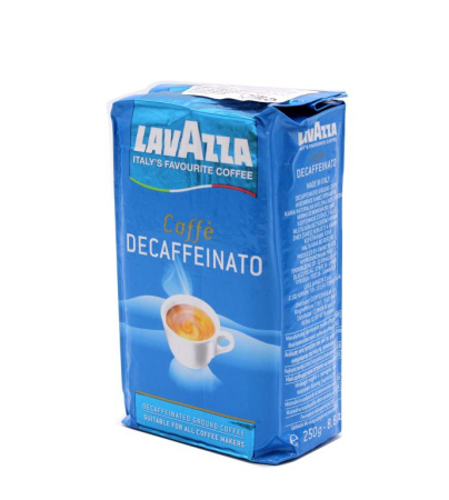 Кофе молотый Lavazza Caffe Decaffeinato без кофеина 250 гр. 