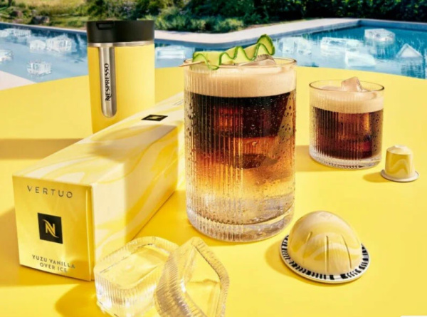 Кофе в капсулах Nespresso Yuzu Vanilla Over Ice, 10 капсул в магазине ТеаКофее, фото