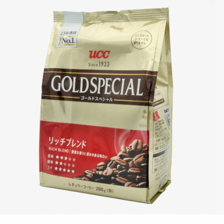 Кофе молотый UCC Gold Special Rich Blend, 280 гр