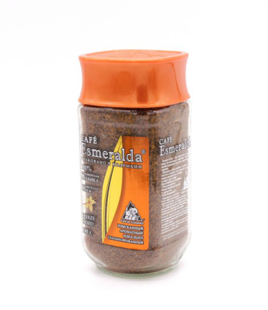 Кофе растворимый Cafe Esmeralda Французская ваниль 100 гр. (стекло) 