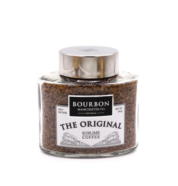 Кофе растворимый Bourbon The Original 100 гр. в магазине ТеаКофее Кофе растворимый Bourbon The Original 100 гр. в магазине ТеаКофее, фото