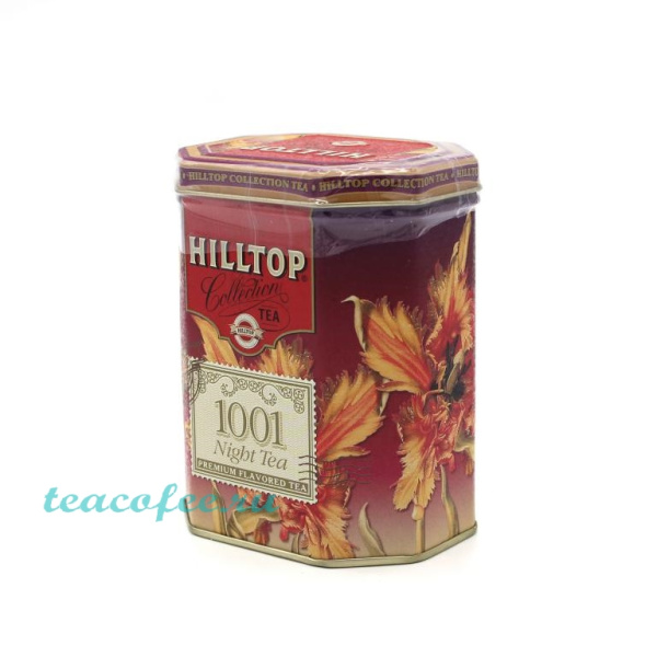 Чай Hilltop Collection 1001 ночь ароматизированный 100 гр. (ж/б) в магазине ТеаКофее Чай Hilltop Collection 1001 ночь ароматизированный 100 гр. (ж/б) в магазине ТеаКофее, фото
