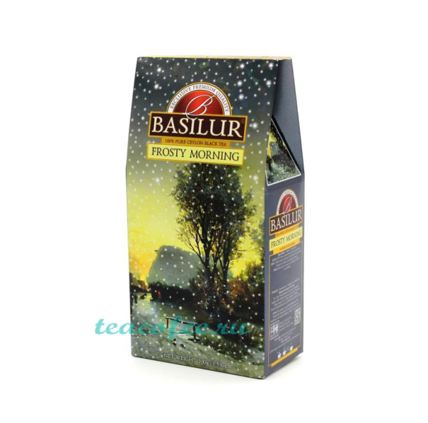 Чай Basilur Frosty Morning (Морозное утро) черный 100 гр. в магазине ТеаКофее, фото