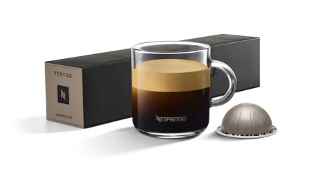 Кофе в капсулах Nespresso Vertuo, бленд Arondio, 150 ml, 10 капсул 