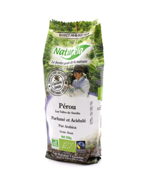 Кофе в зернах Naturela Perou 250 гр. в магазине ТеаКофее Кофе в зернах Naturela Perou 250 гр. в магазине ТеаКофее, фото