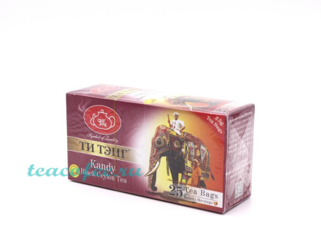 Чай Ти Тэнг Kandy черный 25 пакетиков 