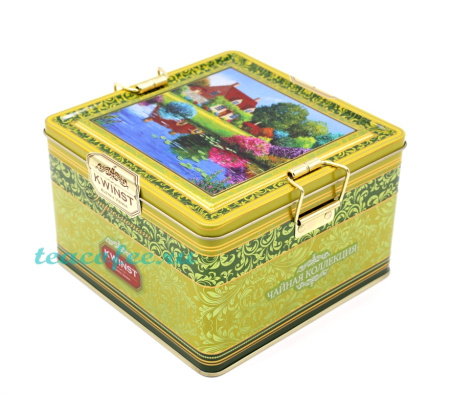 Чай Kwinst Гренландия зеленый 200 гр. (ж/б) 