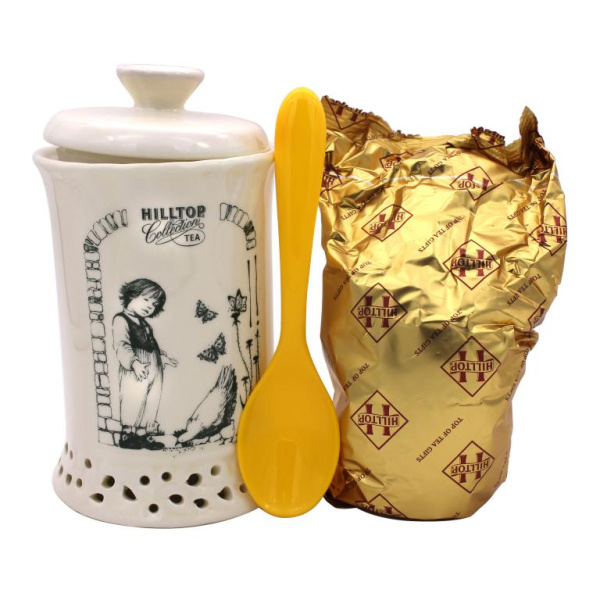 Чай Hilltop Цейлонское утро (с ложкой) черный 125 гр. (керамика) в магазине ТеаКофее, фото