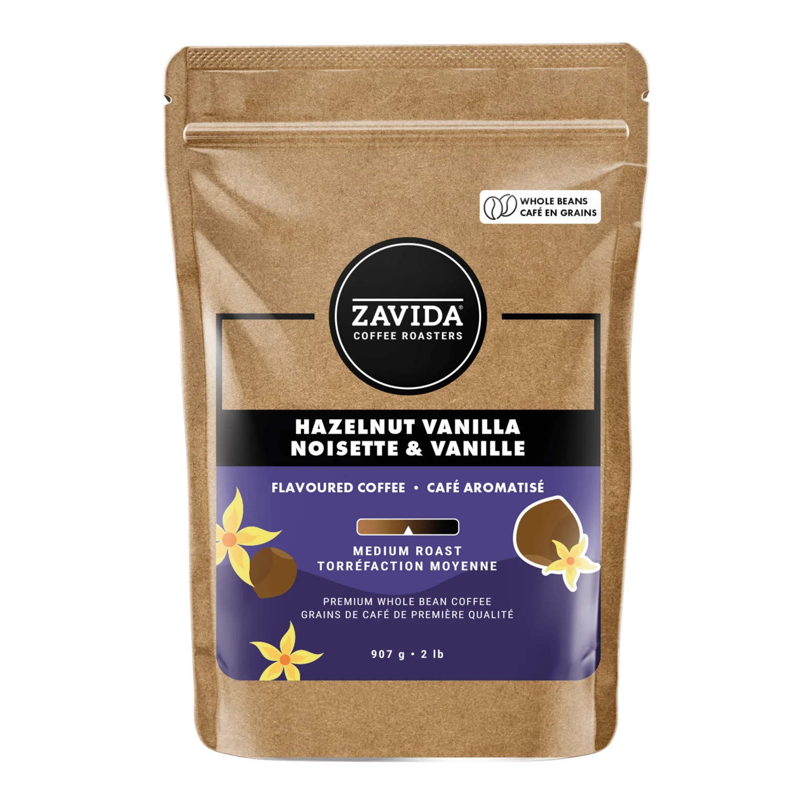 ZAVIDA Hazelnut Vanilla Coffee
